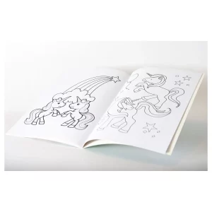 Alligator Unicorns Colouring Book Blue 3