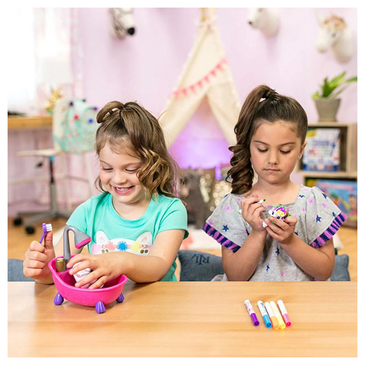 Crayola Washimals Pets Bathtub Set – Color, Wash & Reuse Creative Toy, Ages 3+ - Image 4