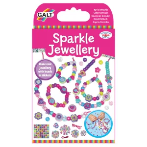 Galt Sparkle Jewellery Kit: Creative Bead Craft Set, Ages 5+