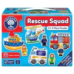 Orchard Toys Rescue Squad 6 Puzzles, Educational Jigsaw Set for Kids Ages 3+