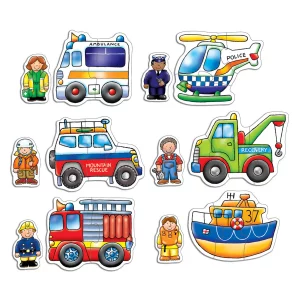 Orchard Toys Rescue Squad 6 Puzzles 3