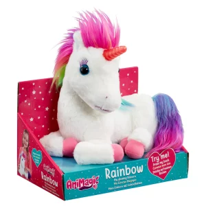 Vivid AniMagic Rainbow My Glowing Unicorn Interactive Pet