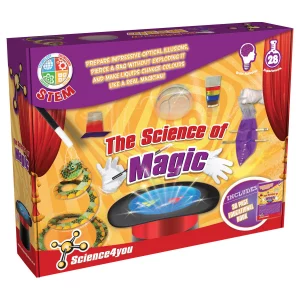 Vivid The Science of Magic Set: Fun STEM Magic Tricks Kit, Ages 8+