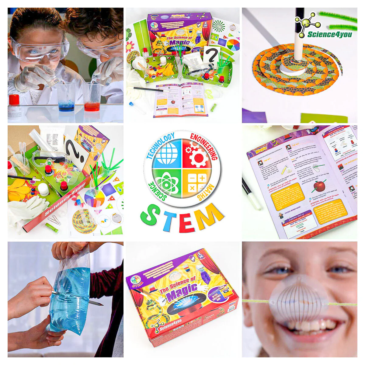 Vivid The Science of Magic Set: Fun STEM Magic Tricks Kit, Ages 8+ - Image 5