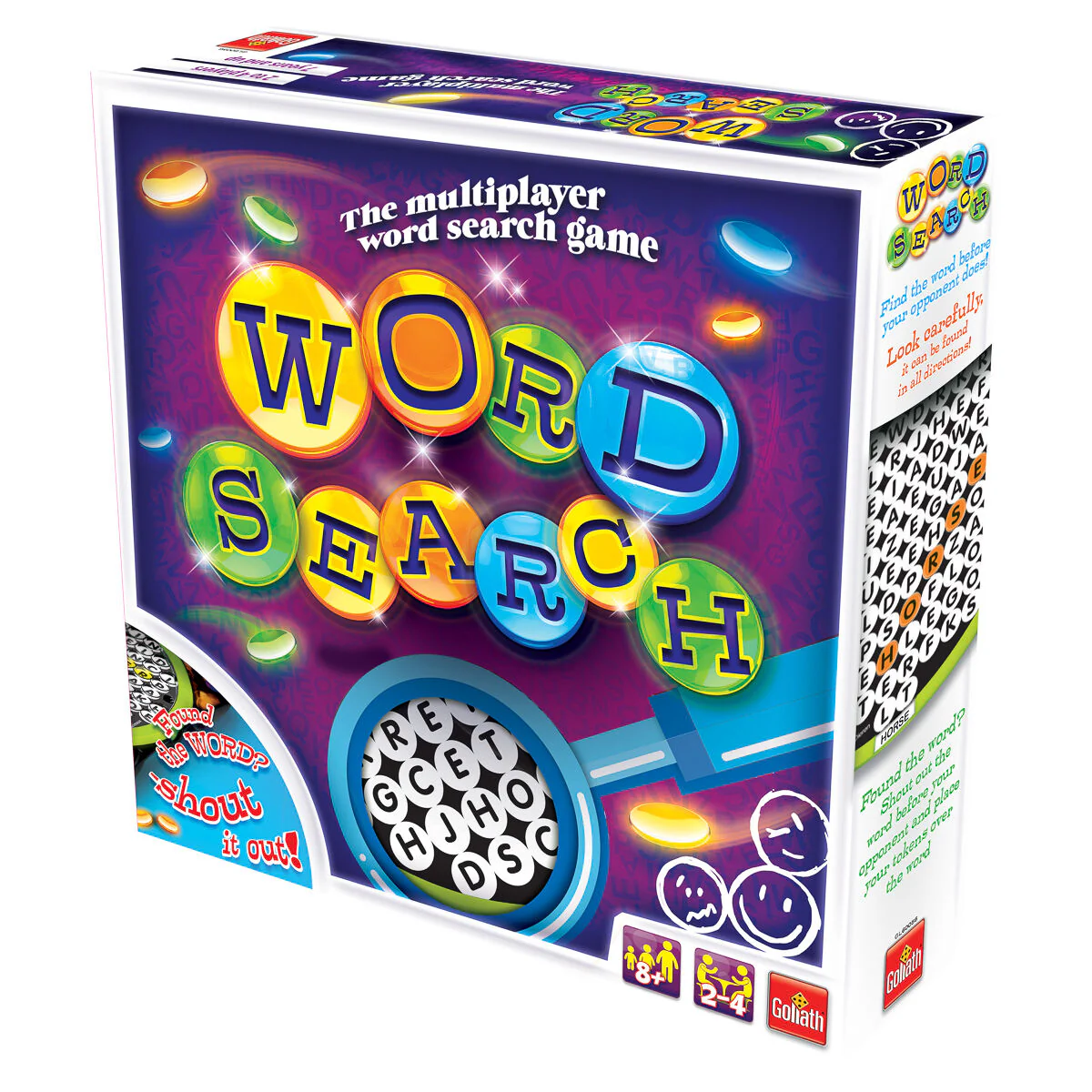 Vivid Wordsearch Word Game: Fast Paced Family Word Puzzle, Ages 8+ - Image 3