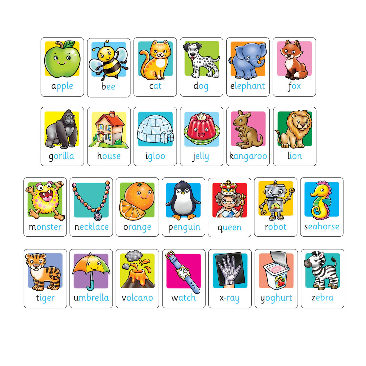 Orchard Toys Alphabet Flashcards Game – Early Learning A–Z, Ages 3–7 - Image 6