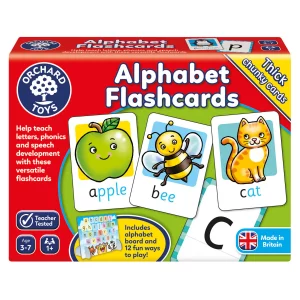 Orchard Toys Alphabet Flashcards Game – Early Learning A–Z, Ages 3–7