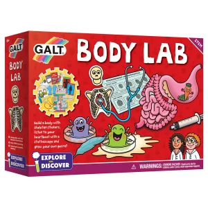 Galt Body Lab, Human Body Science Kit for Kids Ages 6+