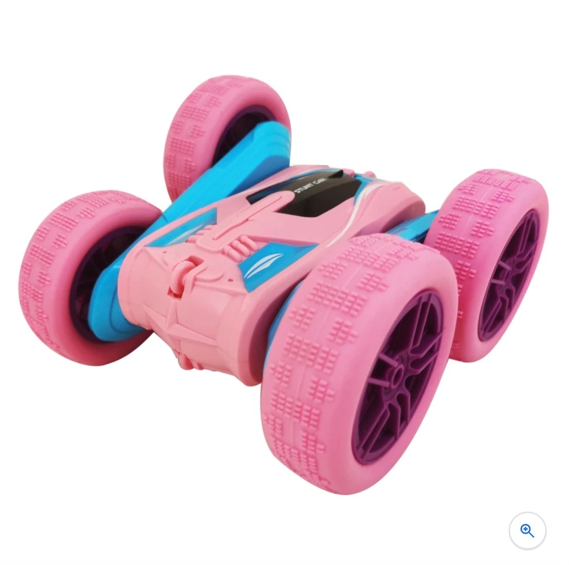 Spin n' Stunt RC Car Pink 1:24 | 360° Stunt Remote Control Car with LED Lights - Image 4