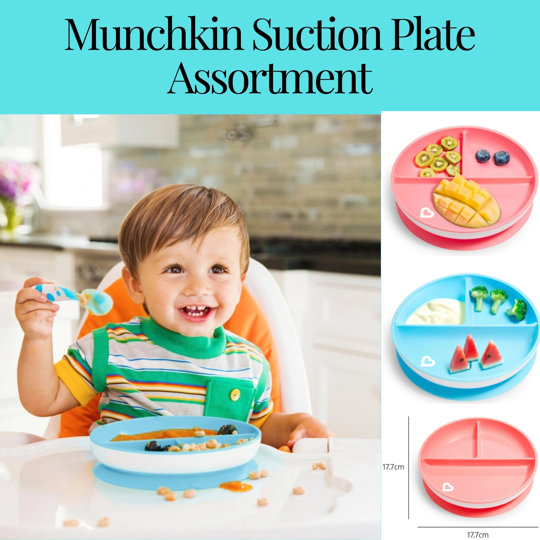 Munchkin Suction Plate Assortment