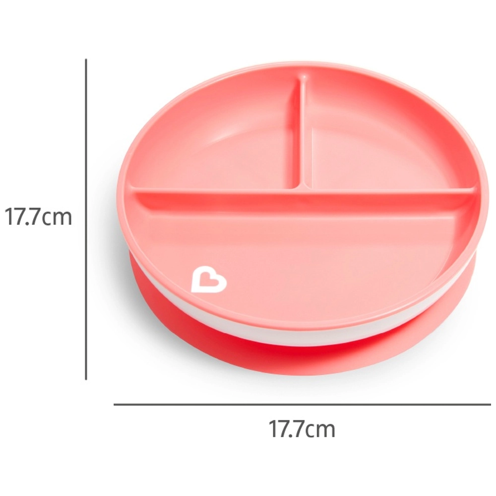 Munchkin Suction Plate for Toddlers & Babies – Non Slip Baby Plate - Image 4